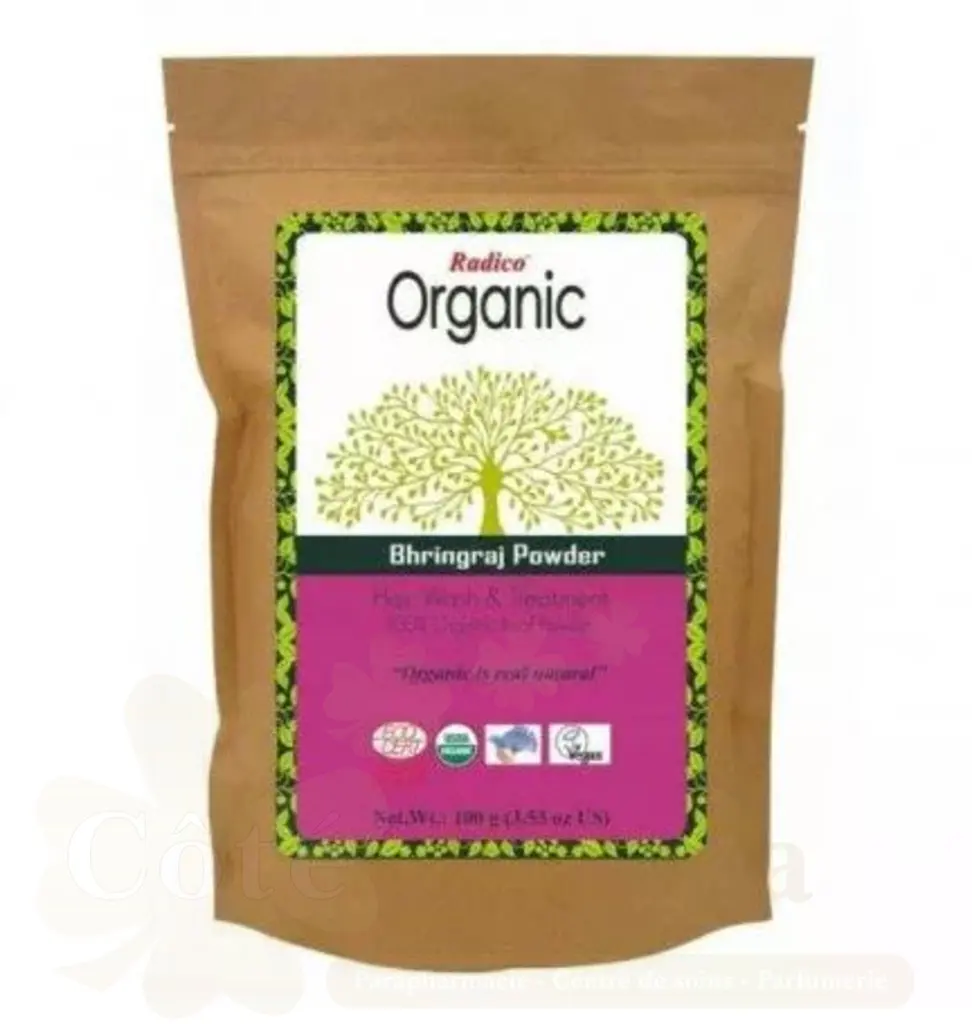 RADICO ORGANIC HAIR BHRINGRAJ POWDER 100G