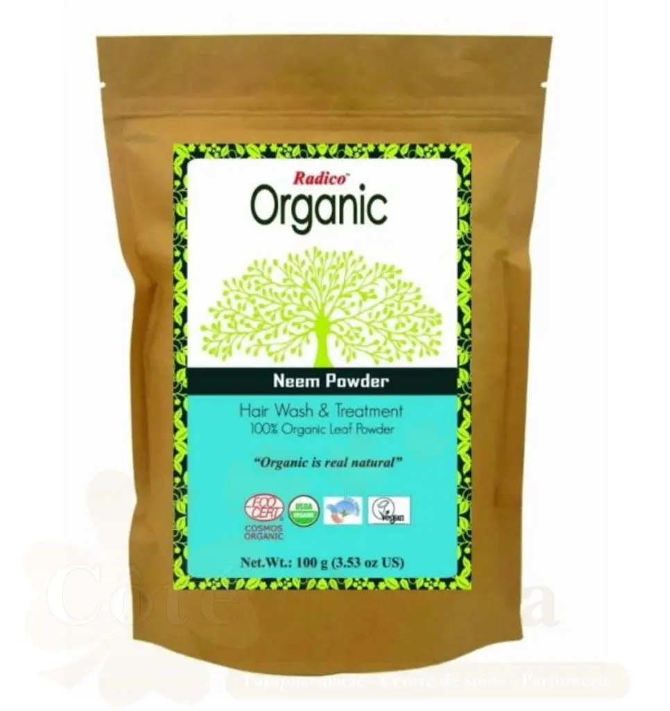 RADICO ORGANIC HAIR NEEM POWDER 100G