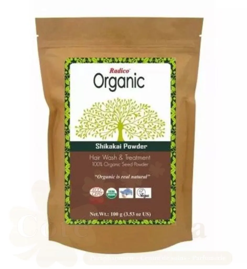 RADICO ORGANIC HAIR SHIKAKAI POWDER 100G