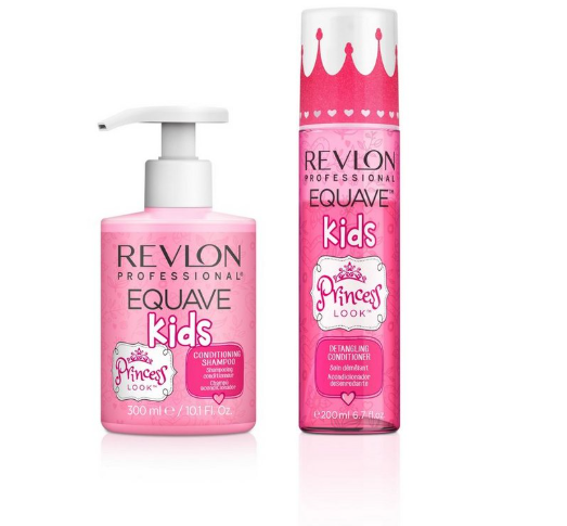 REVELON PRO EQUAVE KIDS DUO PACK PRINCESS (SHAMPOO 300ML + CONDITIONER 200ML)