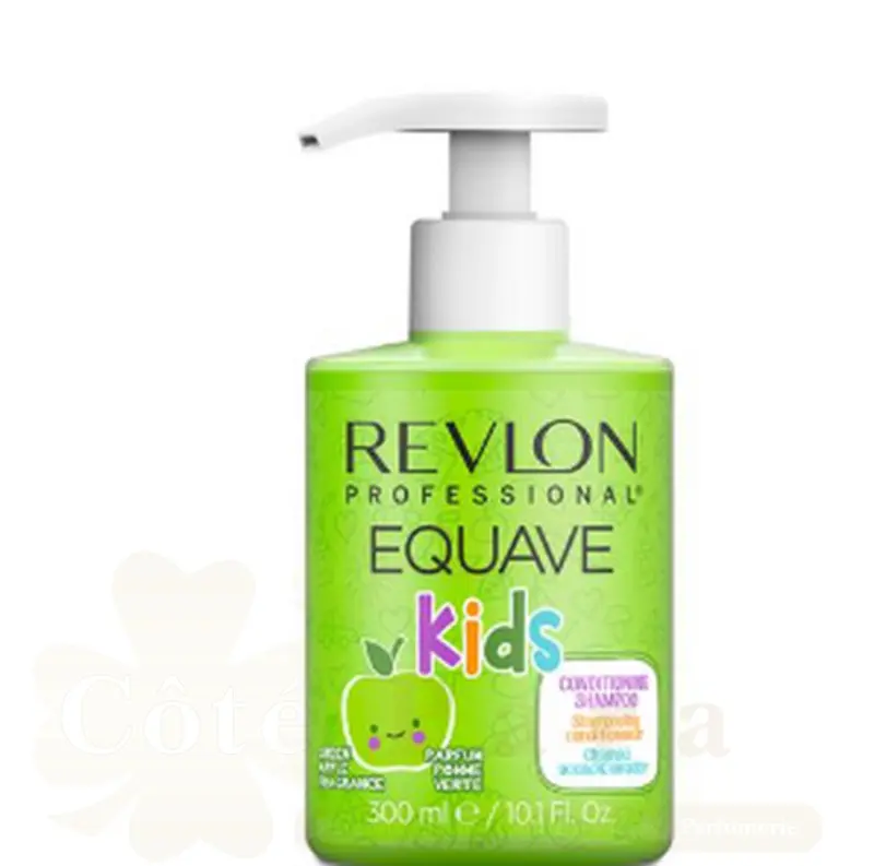 REVLON PRO EQUAVE KIDS GREEN APPLE CONDITIONING SHAMPOO 300ML