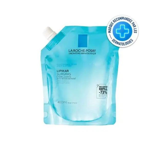 ROCHE POSAY LIPIKAR SURGRAS CREME LAVANTE RECHARGE 400ML