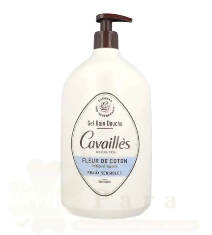 ROGE CAVAILLES GEL SURGRAS BAIN & DOUCHE FLEUR DE COTON 1L NEW