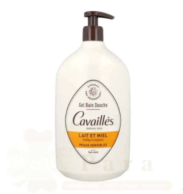 ROGE CAVAILLES GEL SURGRAS BAIN & DOUCHE LAIT ET MIEL 1L NEW