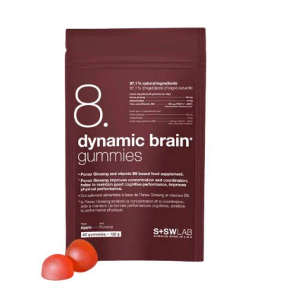 S+SWLAB DYNAMIC BRAIN 42 GUMMIES GOUT POMME