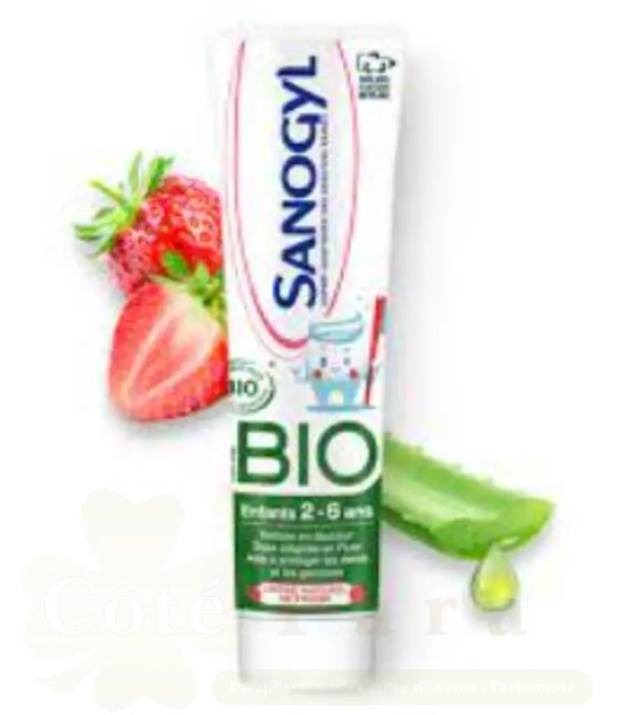 SANOGYL DENTIFRICE ENFANTS BIO 2-6ANS 50ML
