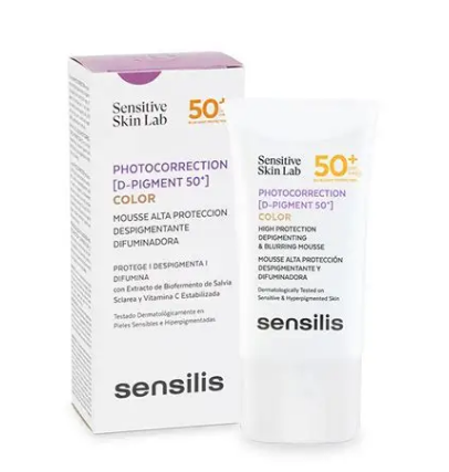 SENSILIS PHOTOCORRECTION D-PIGMENT SPF50+ COLOR 40ML