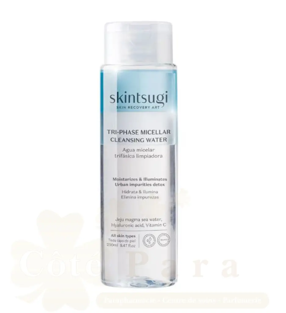 SKINTSUGI EAU MICELLAIRE NETTOYANTE TRIPLE ACTION 250ML