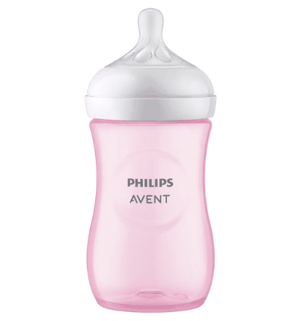 AVENT BIBERON NATURAL RESPONSE PINK 1M+ 260ML SCY903/11