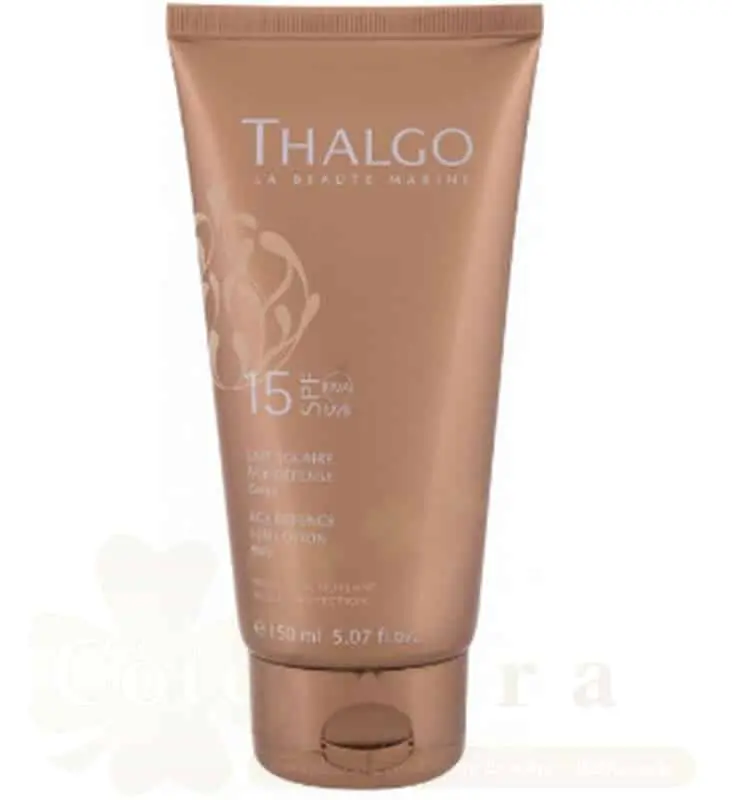 THALGO SOLAIRE LAIT SOLAIRE AGE DEFENSE CORPS SPF 15 150ML )