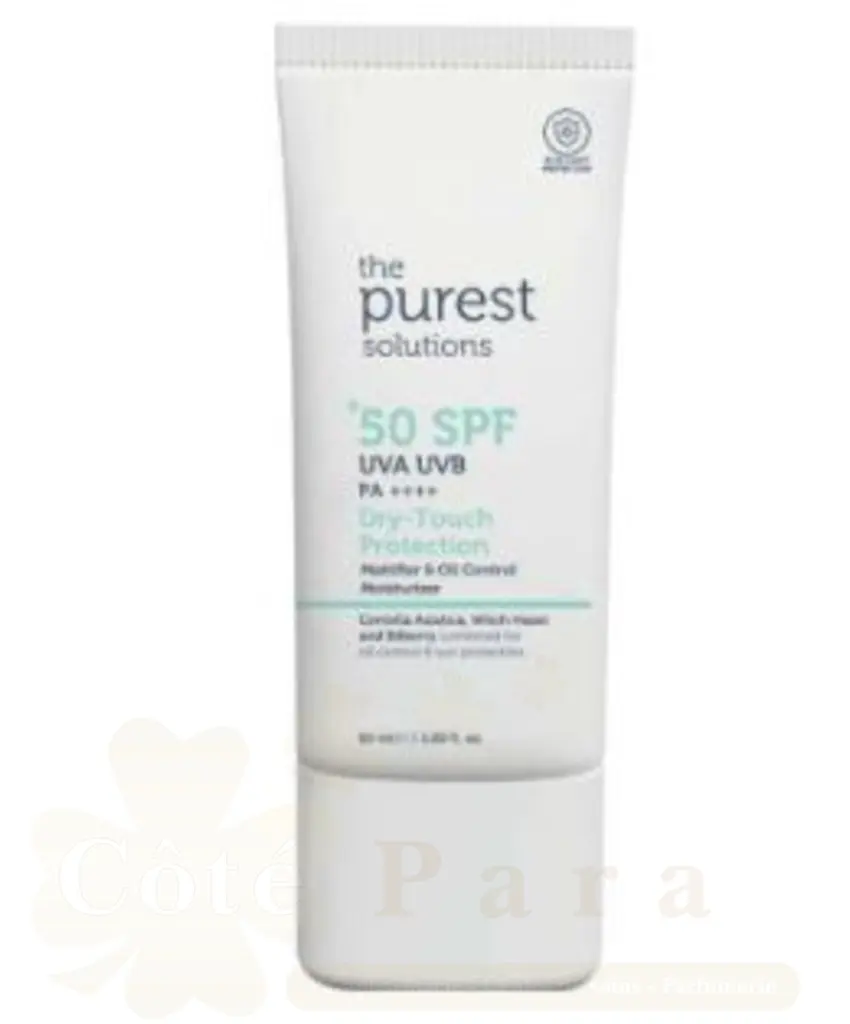 THE PUREST SOLUTIONS DRY TOUCH PROTECTION MOISTURIZER SPF50+ 50ML