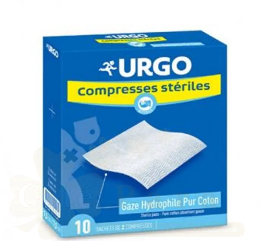 URGO COMPRESSES 40X40
