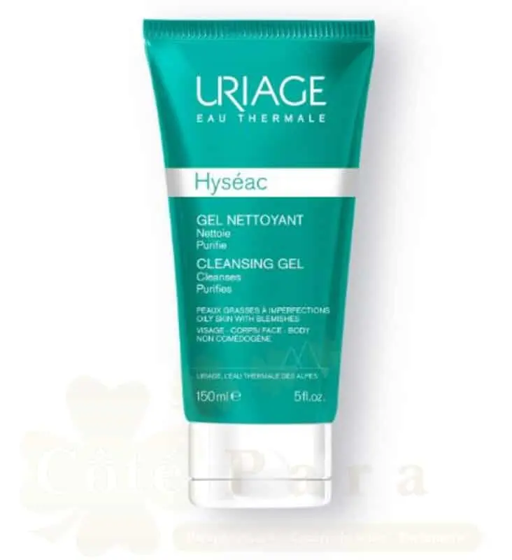 URIAGE HYSEAC GEL NETTOYANT 150 ML NEW