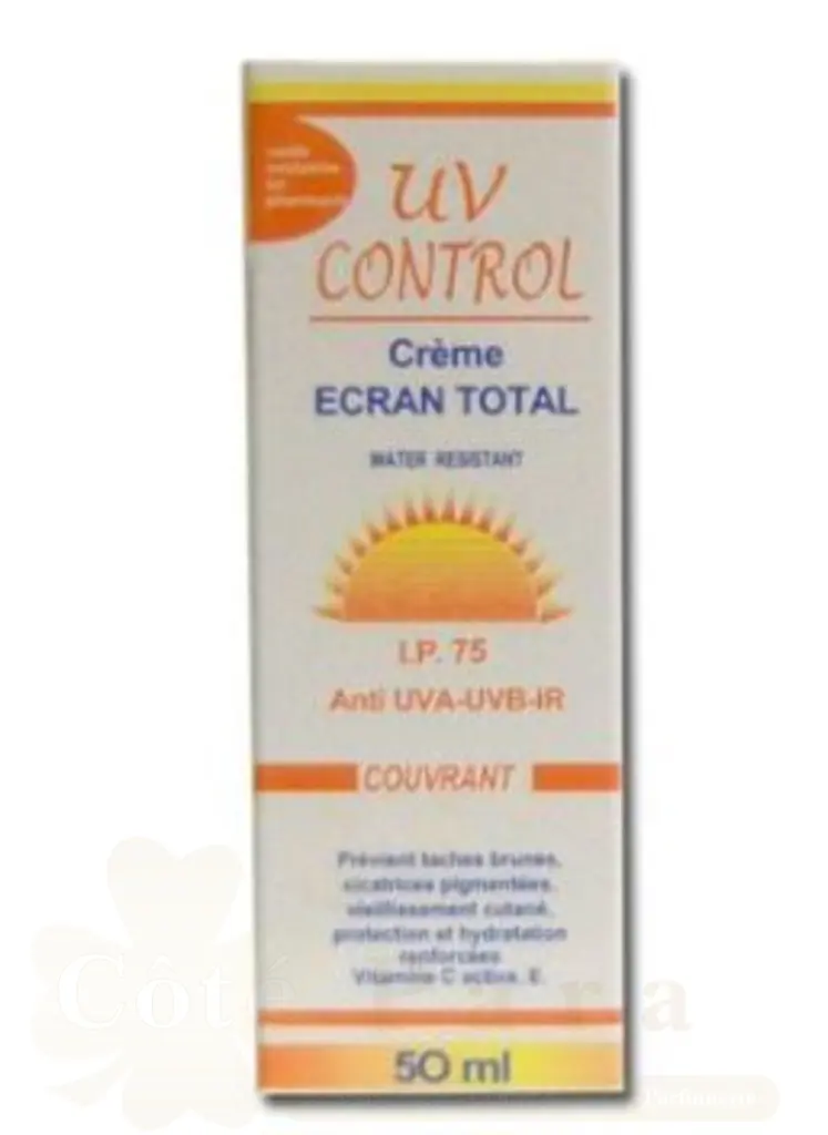 UV CONTROL CREME ECRAN TOTAL COUVRANT IP75