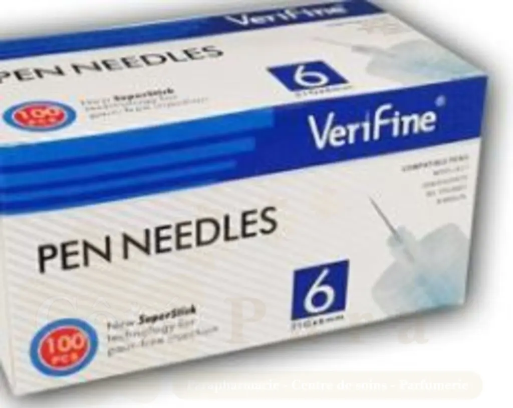 VERIFINE AIGUILLE PN 6MM BOITE DE 100