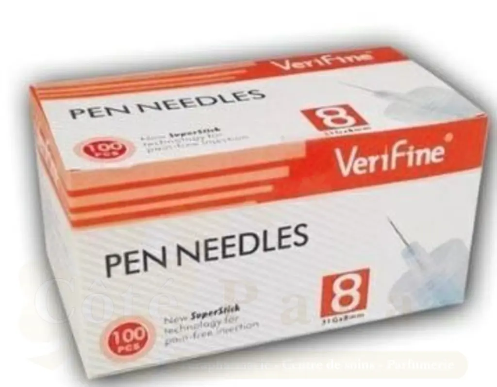 VERIFINE AIGUILLE PN 8MM BOITE DE 100