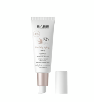 BABE HEALTHYAGING+ FLUID SUNSCREEN SPF50 40ML