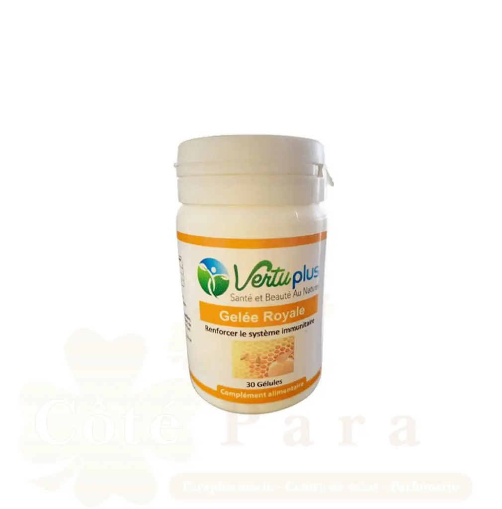 VERTUPLUS GELEE ROYALE POLLEN 30 GELULES