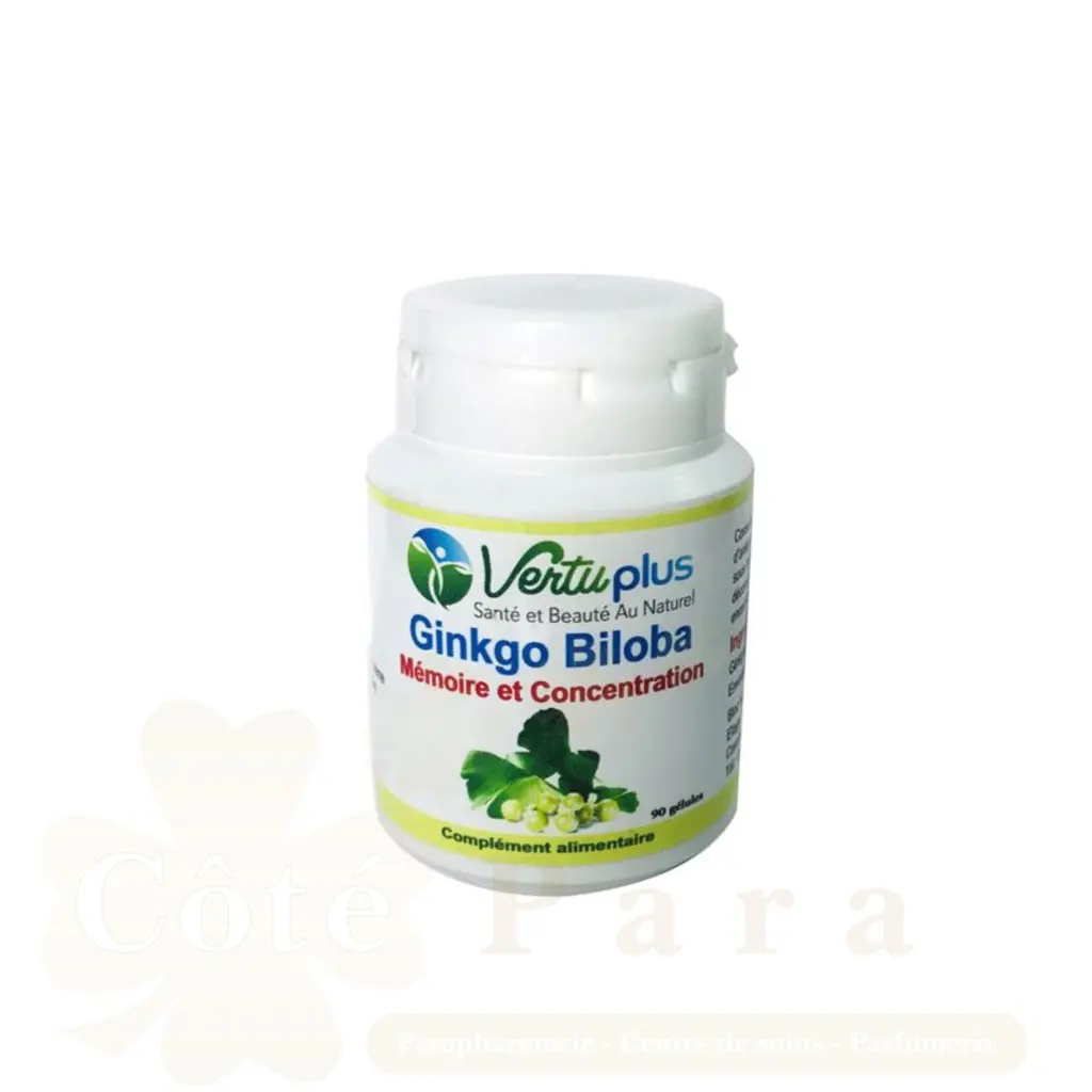 VERTUPLUS GINKGO BILOBA 90 GELULES