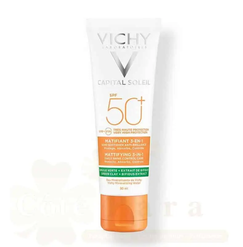 VICHY CAPITAL SOLEIL MATIFIANT 3 EN 1 SPF 50+ 50 ML