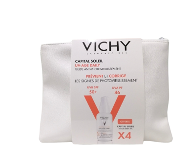 VICHY CAPITAL SOLEIL UV AGE DAILY 40ML TROUSSE PROMO