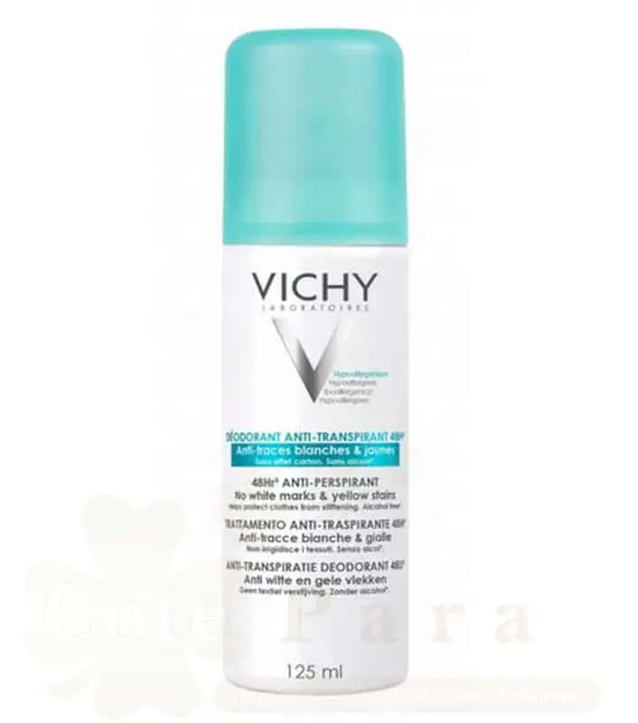 VICHY DEO AEROSOL 48H ANTI TRACES 125ML