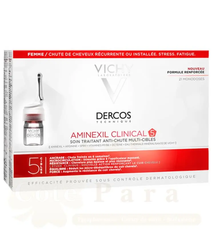 VICHY DERCOS AMINEXIL CLINICAL 5*21 FEMME