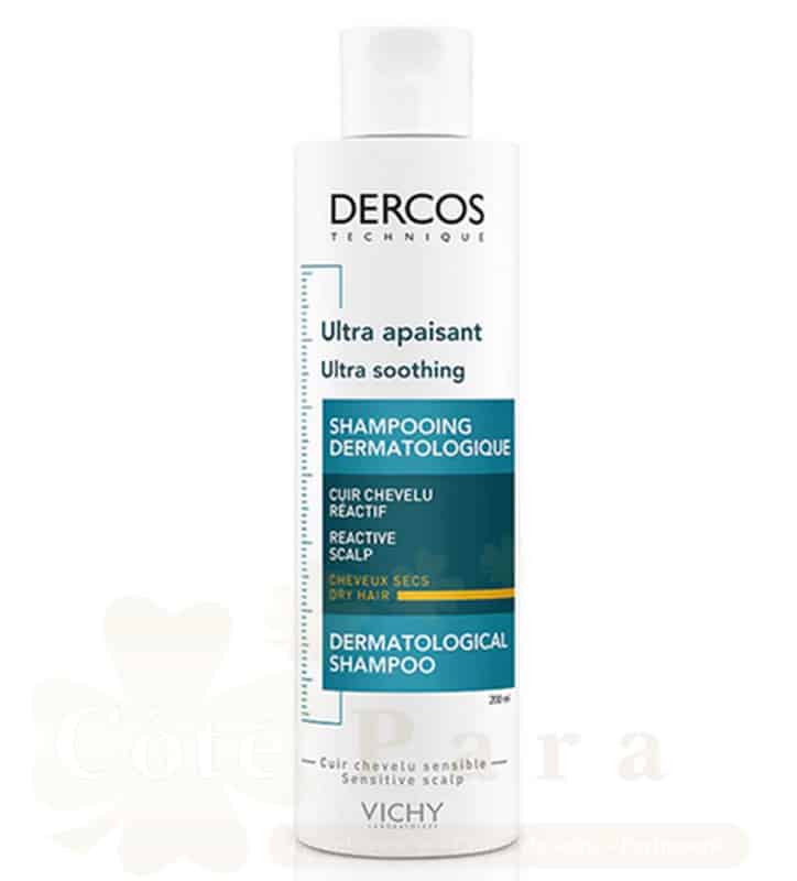 VICHY DERCOS SHP ULTRA-APAISANT CHVX SECS 200ML