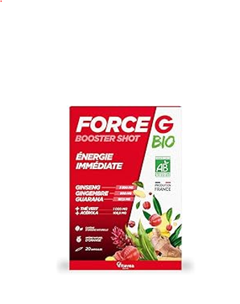 VITAVEA FORCE G NATURELLE GUARANA 595MG *30 GELULES