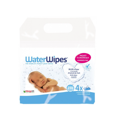 WATERWIPES LINGETTES BEBE *240