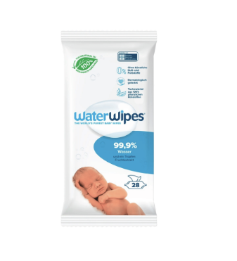 WATERWIPES LINGETTES BEBE *28