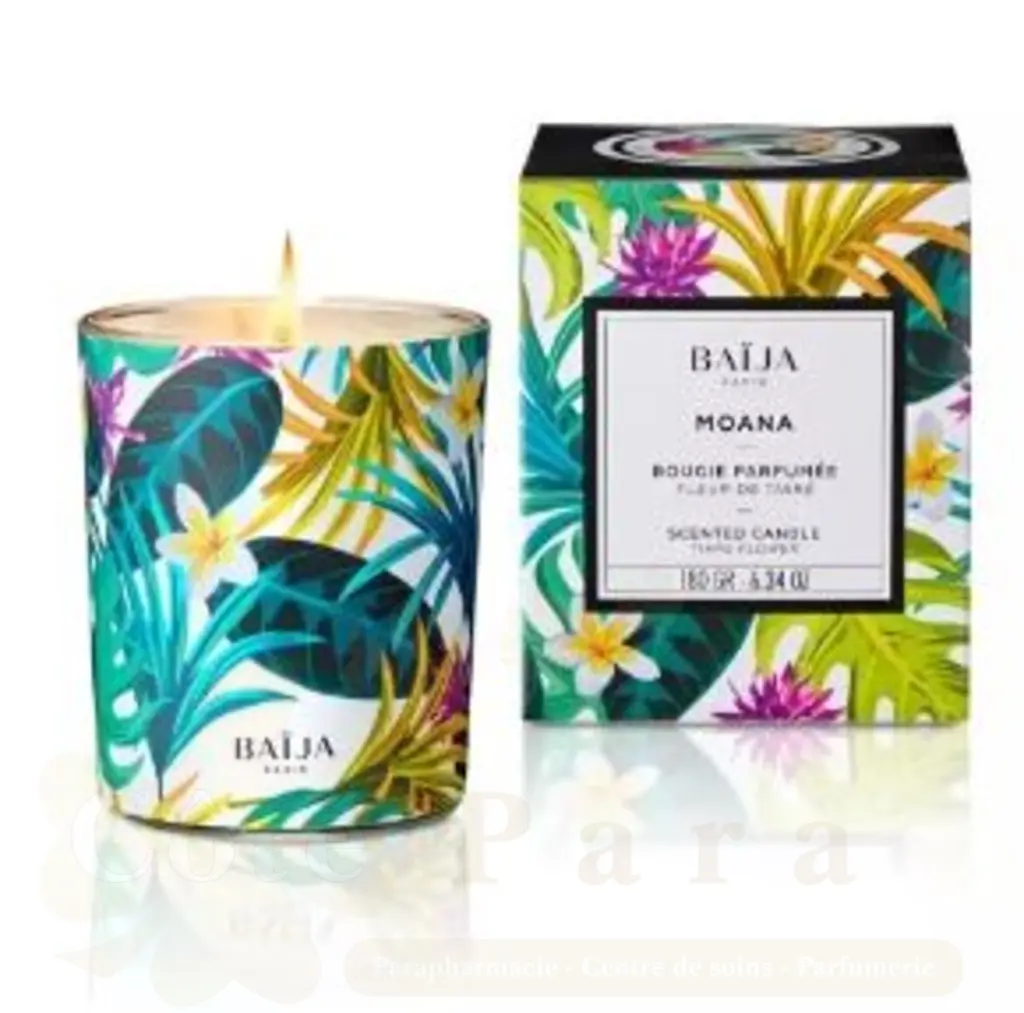 BAIJA BOUGIE PARFUMEE MOANA FLEUR DE TIARE 180GR REF P94050