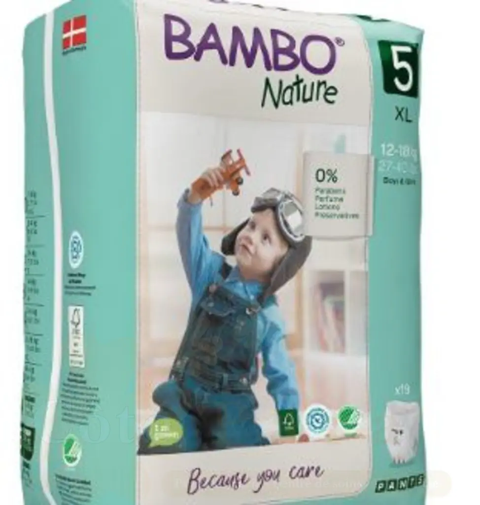 BAMBO NATURE CULOTTE D’APPRENTISSAGE T5 12-18KG 20U