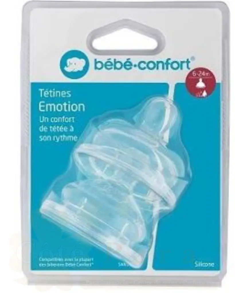 BEBE CONFORT 2 TETINE MATERNITY COL LARGE 6-24 BOUILLIE REF3102201200