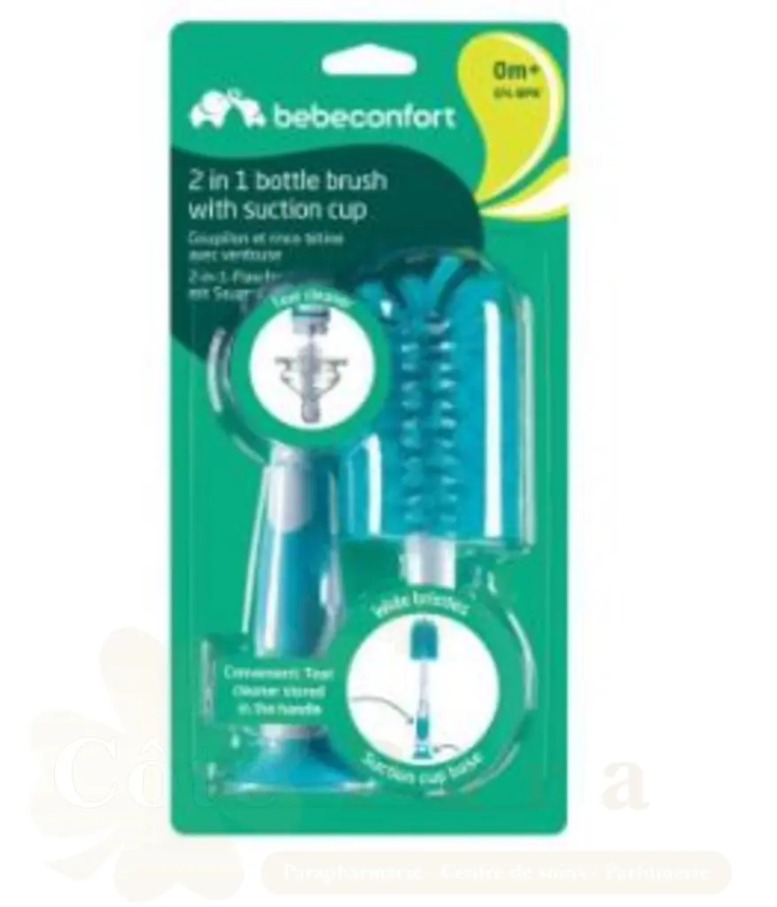 BEBE CONFORT GOUPILLON 2EN1 AVEC VENTOUSE+RINCE TETINE REF3102201830