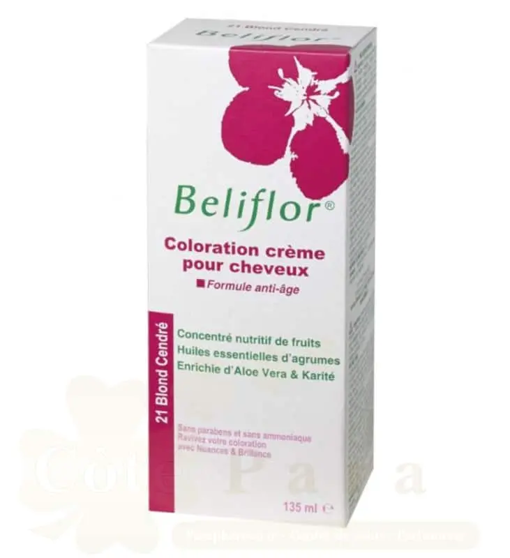 BELIFLOR COLORATION 21 BLOND CENDRE