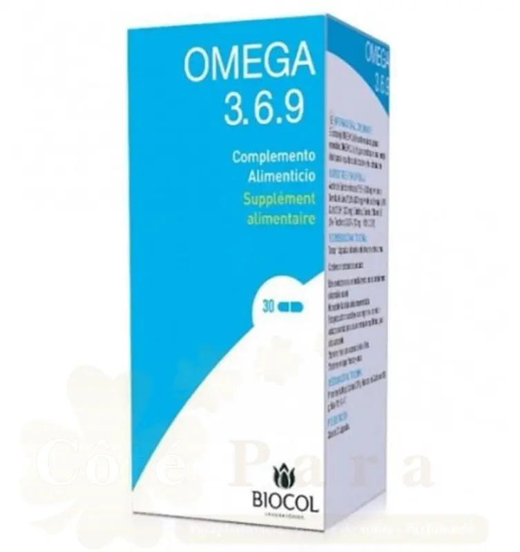 BIOCOL OMEGA 3.6.9 30 COMPRIMES