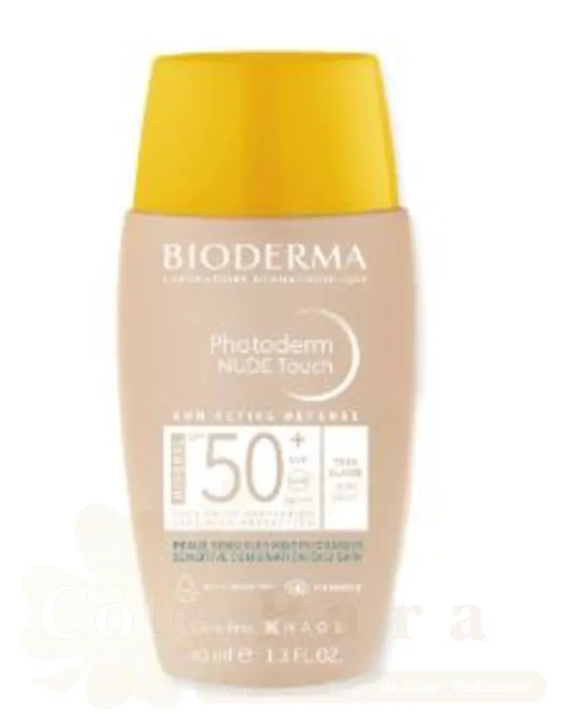 BIODERMA PHOTODERM NUDE TOUCHE TEINTE TRES CLAIR SPF50+ 40ML NEW