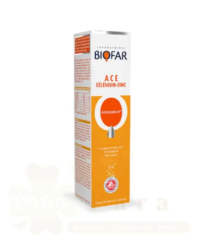 BIOFAR A C E SELENIUM-ZINC BIOTE 20CP
