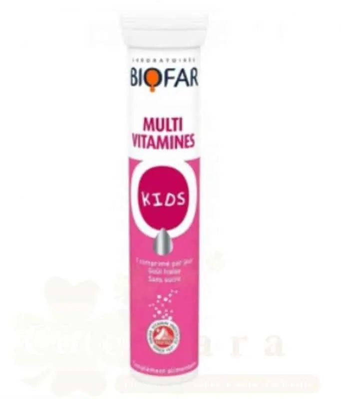 BIOFAR KIDS MULTIVITAMINES BOITE 20CP