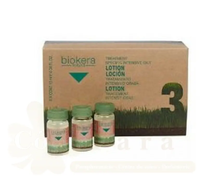 BIOKERA NATURE TRAITEMENT INTENSIF ANTI CHEVEUX GRAS 6AMP 10ML