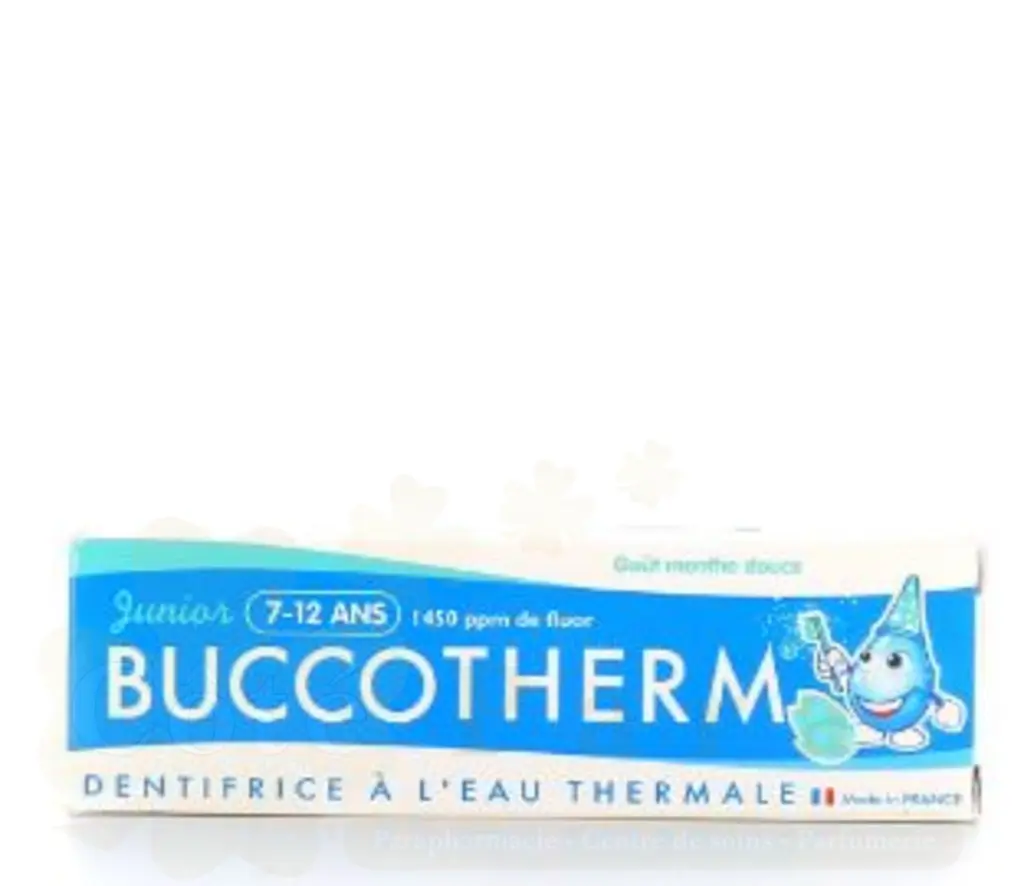 BUCCOTHERM DENTIFRICE JUNIOR 7-12 ANS GOUT MENTHE 50 ML