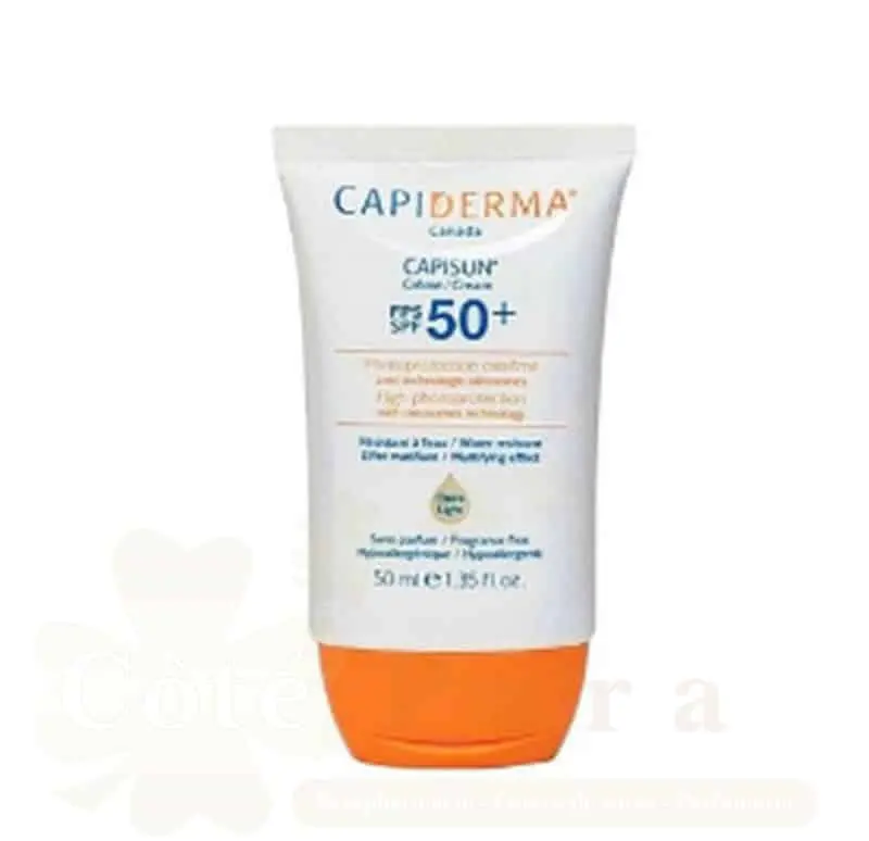 CAPIDERMA CAPISUN CREME SOLAIRE INVISIBLE
