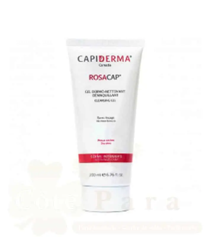 CAPIDERMA ROSACAP DERMO-NETTOYANT D?MAQUILLANT 200ML