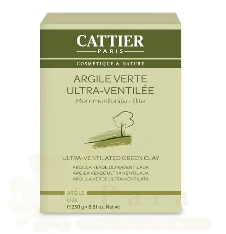 CATTIER ARGILE VERTE ULTRA VENTILEE 250GR