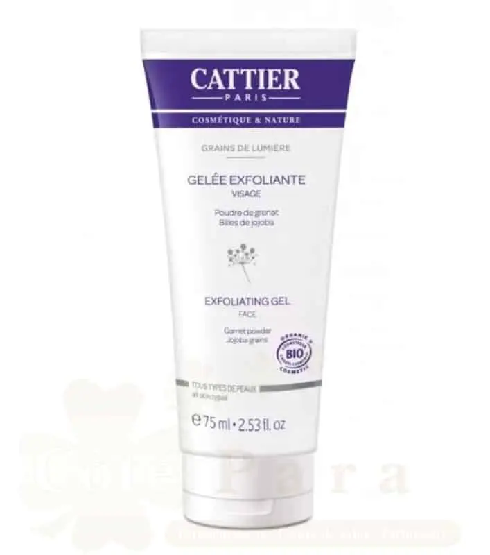 CATTIER GELEE EXFOLIANTE GRAINS DE LUMIERE TUBE 75 NEW
