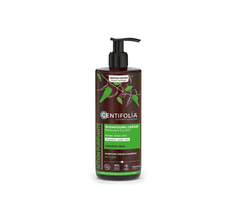 CENTIFOLIA SHAMPOING PURIFIANT CHEVEUX GRAS 500ML