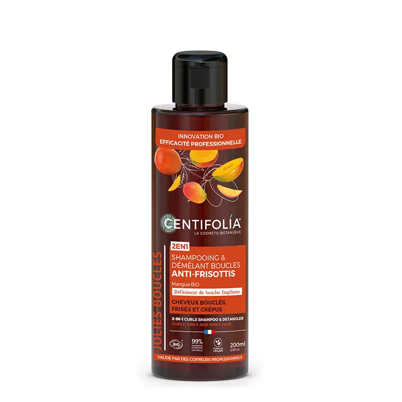 CENTIFOLIA SHAMPOOING & DEMELANT BOUCLES ANTI FRISOTTIS 2EN1 200ML