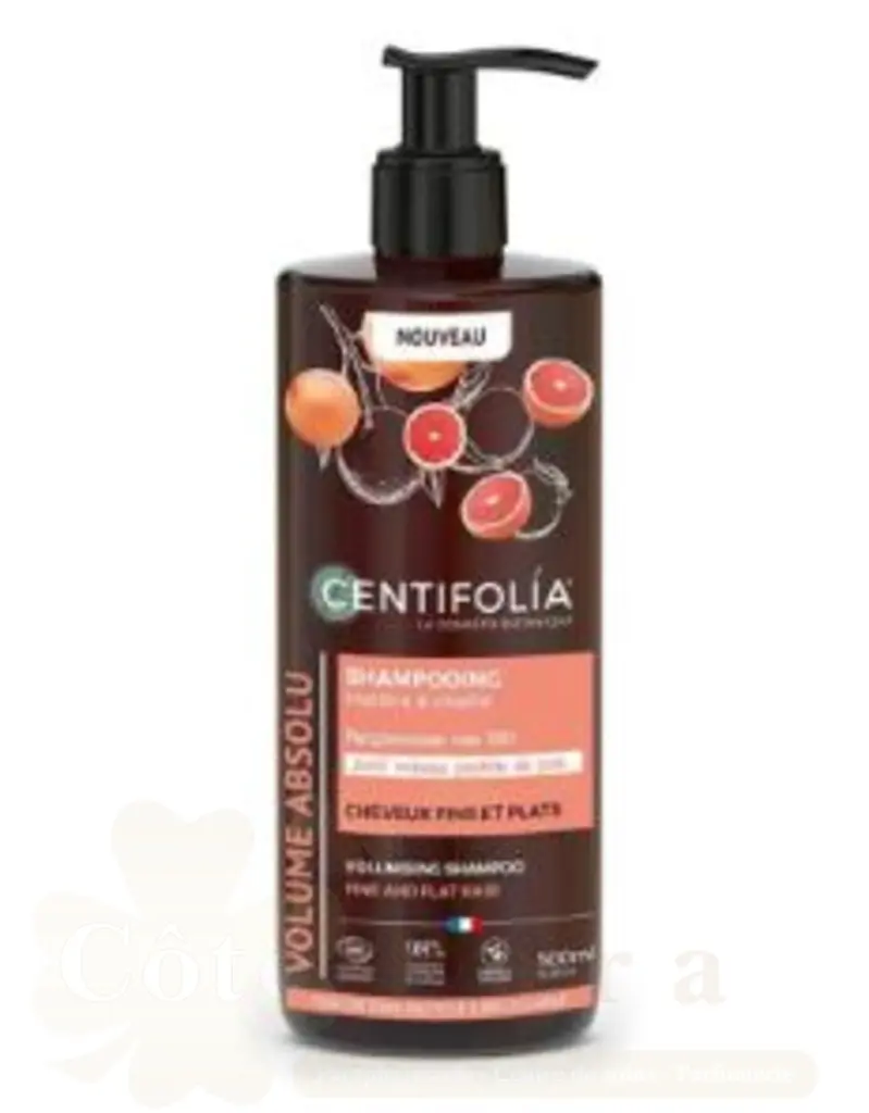 CENTIFOLIA SHAMPOOING VOLUME CHEVEUX FINS ET PLATS 500ML