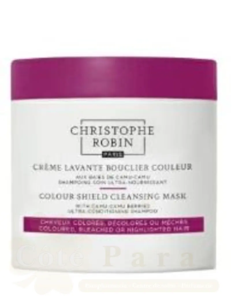 CHRISTOPHE ROBIN CREME LAVANTE BOUCLIER COULEUR AU BAI DE CAMU CAMU 250ML